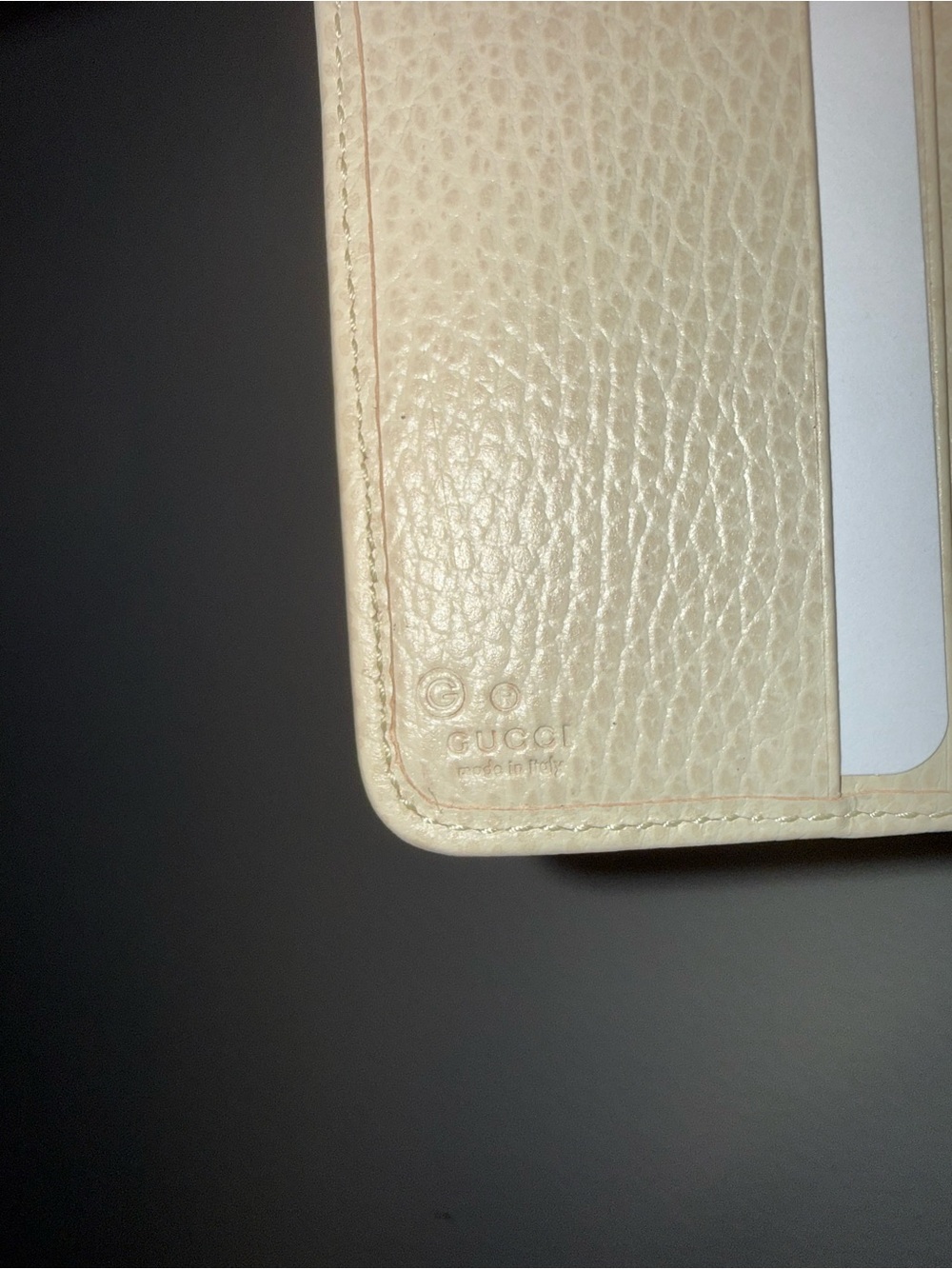 New Gucci Beige Wallet - Picture 10 of 11